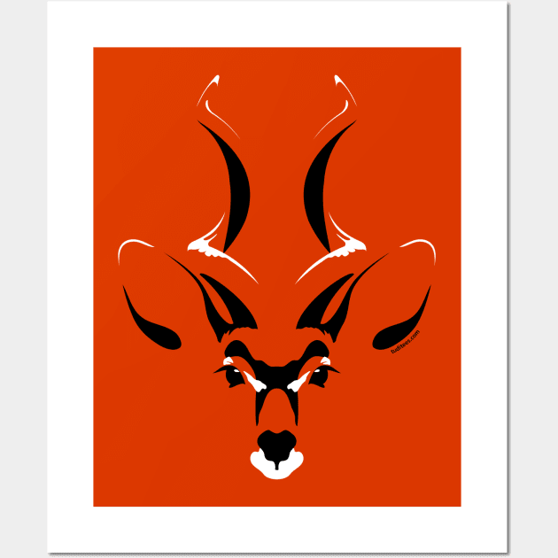 Antelope Wall Art by tuditees